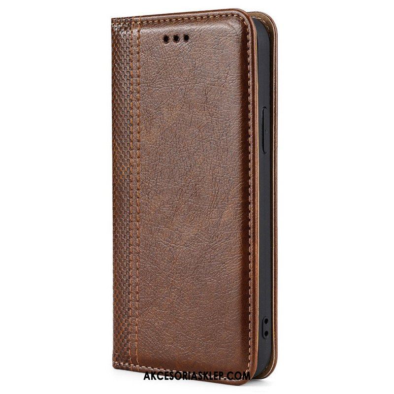 Etui Na Telefon do Samsung Galaxy S23 Ultra 5G Etui Folio Zabytkowy Styl