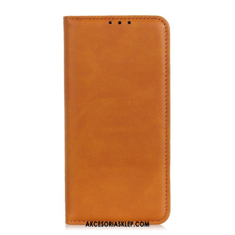 Etui Na Telefon do Sony Xperia 10 IV Etui Folio Dwoina Skóry