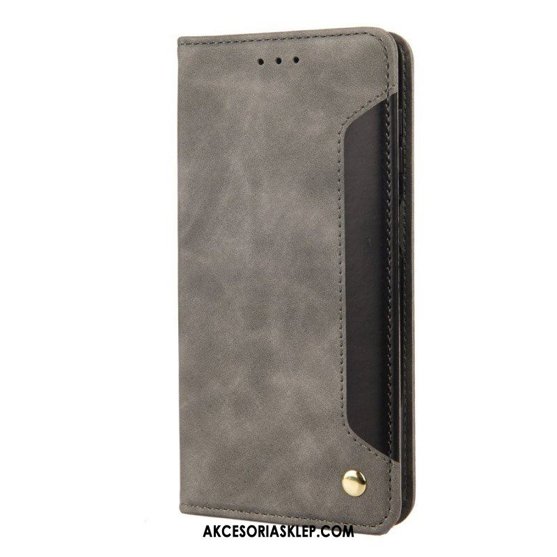 Etui Na Telefon do Sony Xperia 10 IV Etui Folio Dwutonowy