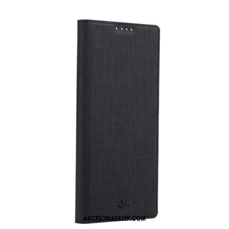 Etui Na Telefon do Sony Xperia 10 IV Etui Folio Vili Tekstura Tkaniny