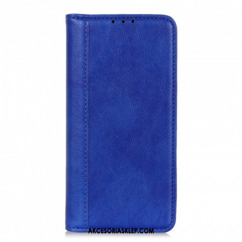 Etui Na Telefon do Sony Xperia 5 III Etui Folio Elegancka Dwoina Skóry Liczi