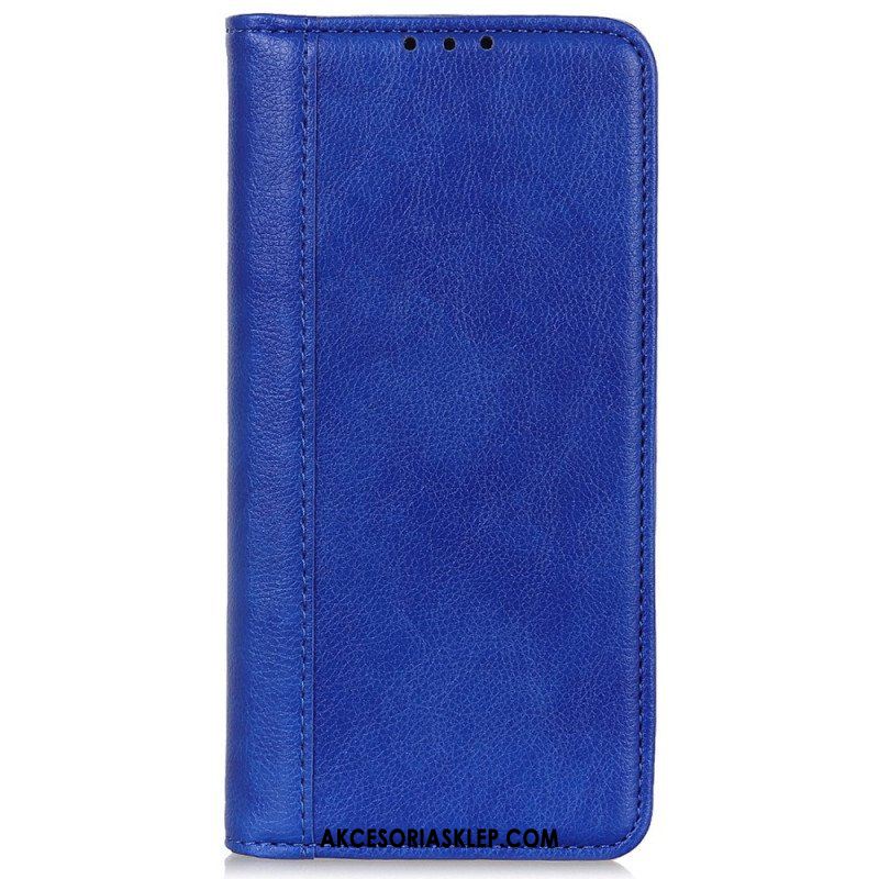 Etui Na Telefon do Sony Xperia Pro-I Etui Folio Elegancka Dwoina Skóry Liczi