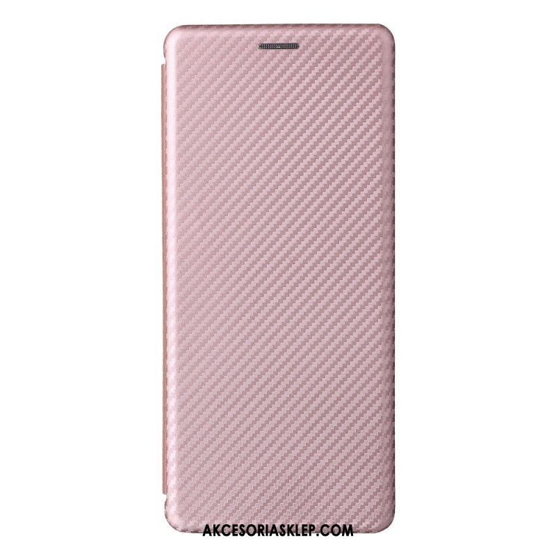 Etui Na Telefon do Sony Xperia Pro-I Etui Folio Włókno Węglowe