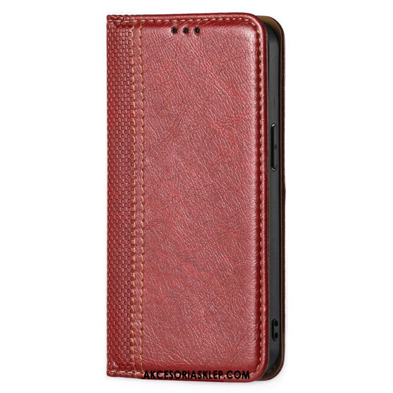 Etui Na Telefon do Xiaomi 12 Pro Etui Folio Efekt Skóry Vintage