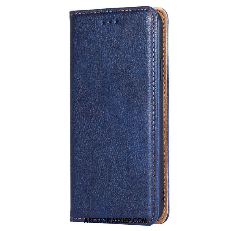 Etui Na Telefon do Xiaomi 12 Pro Etui Folio Przeszycia Ze Sztucznej Skóry