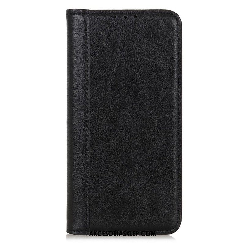 Etui Na Telefon do Xiaomi 13 Lite Etui Folio Kolorowa Wersja Skóry Dwoinowej