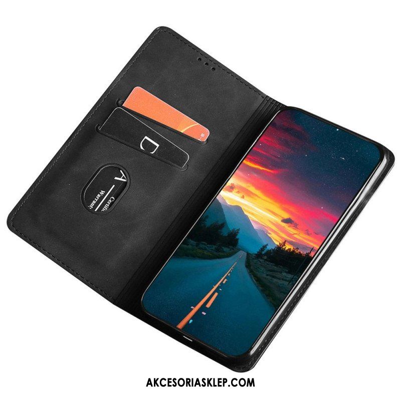 Etui Na Telefon do Xiaomi Redmi A1 Etui Folio Dotyk Skóry