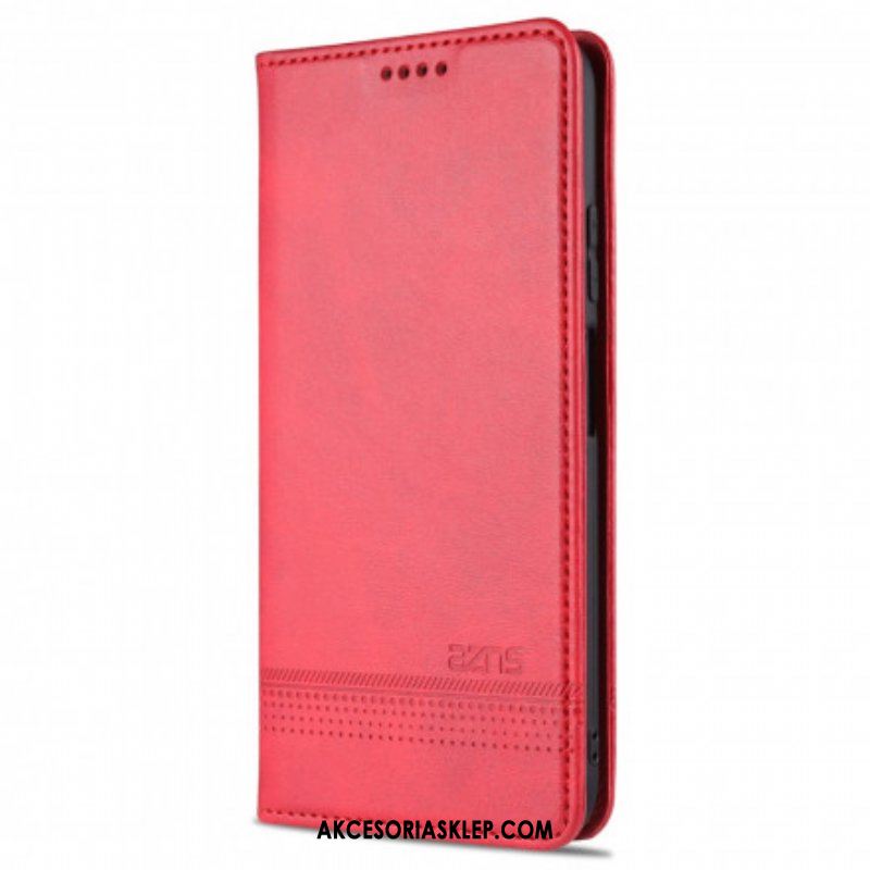 Etui Na Telefon do Xiaomi Redmi Note 10 / 10S Etui Folio Stylizacja Skóry Azns