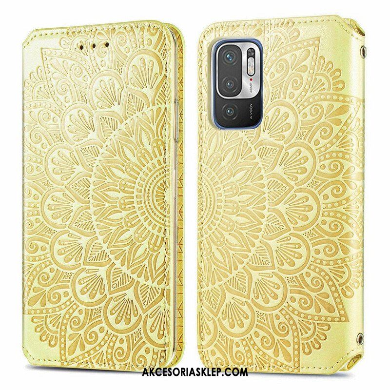 Etui Na Telefon do Xiaomi Redmi Note 10 5G Etui Folio Mandala