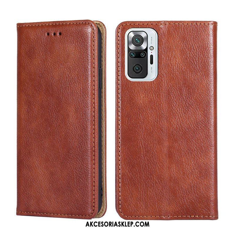 Etui Na Telefon do Xiaomi Redmi Note 10 Pro Etui Folio Skórzany Styl Vintage