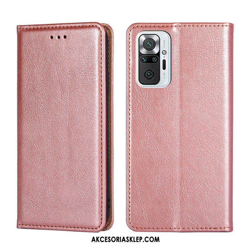 Etui Na Telefon do Xiaomi Redmi Note 10 Pro Etui Folio Skórzany Styl Vintage