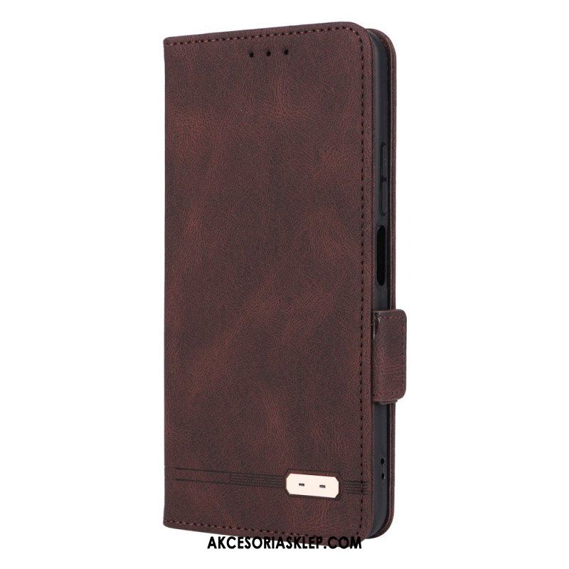 Etui Na Telefon do Xiaomi Redmi Note 12 4G Etui Folio Klasyka Vintage