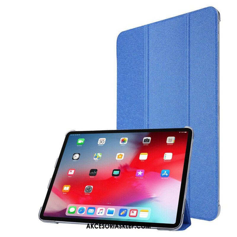 Etui Na Telefon do iPad Pro 12.9" (2022) Jedwabna Tekstura Sztucznej Skóry