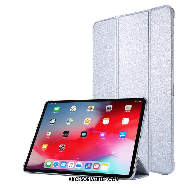 Etui Na Telefon do iPad Pro 12.9" (2022) Jedwabna Tekstura Sztucznej Skóry