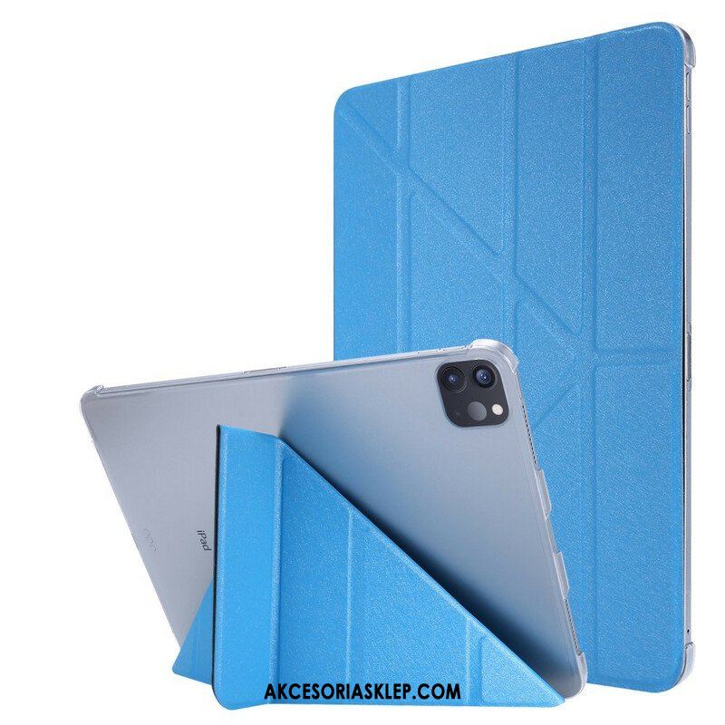 Etui Na Telefon do iPad Pro 12.9" (2022) Origami Ze Sztucznej Skóry