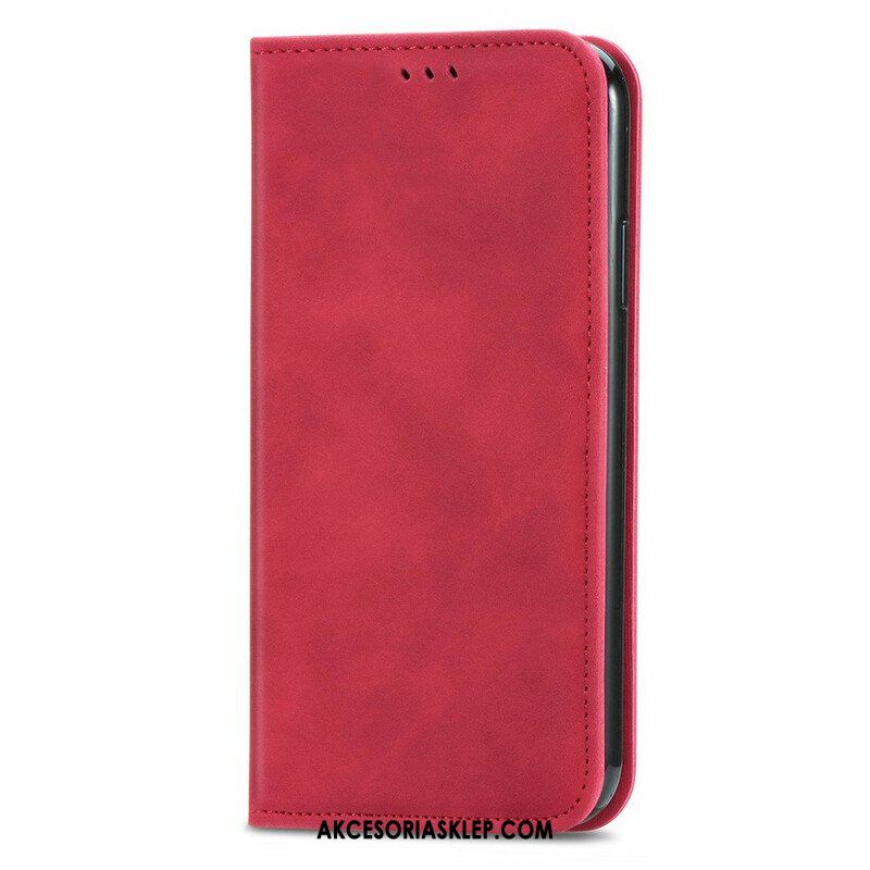 Etui Na Telefon do iPhone 13 Mini Etui Folio Dotyk Skóry