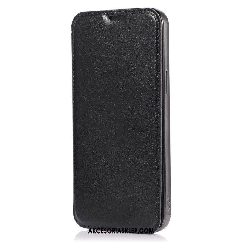 Etui Na Telefon do iPhone 14 Etui Folio Etui Na Karty Ze Sztucznej Skóry