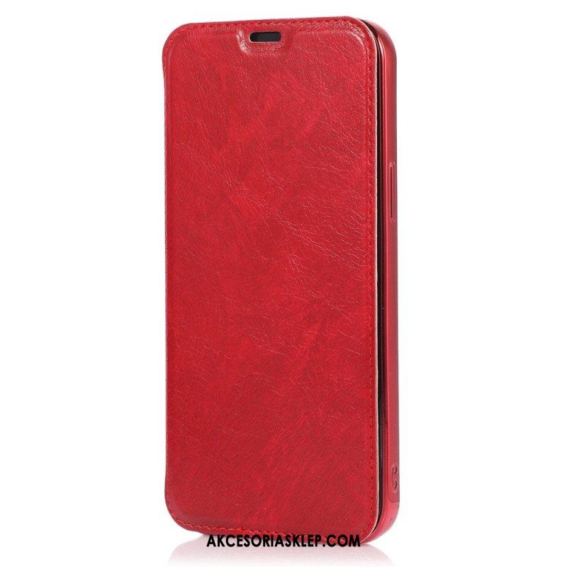 Etui Na Telefon do iPhone 14 Etui Folio Etui Na Karty Ze Sztucznej Skóry