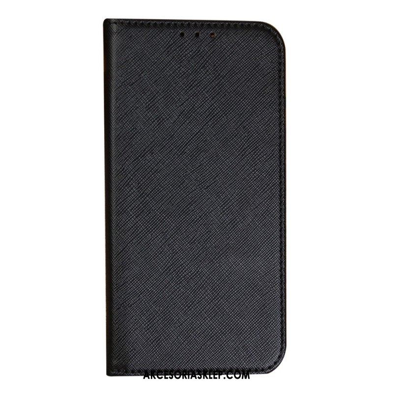 Etui Na Telefon do iPhone 14 Etui Folio Teksturowane