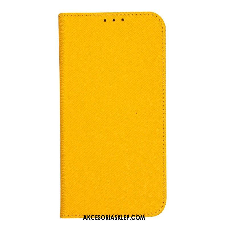 Etui Na Telefon do iPhone 14 Etui Folio Teksturowane