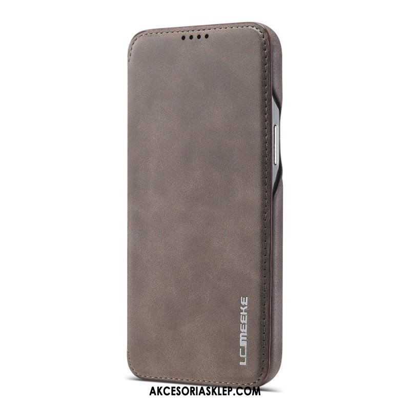 Etui Na Telefon do iPhone 15 Plus Etui Folio Imitacja Skóry Lc.imeeke