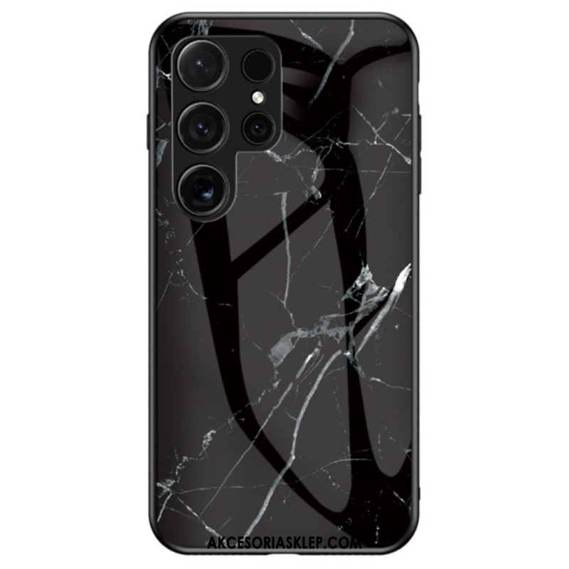 Etui Samsung Galaxy S24 Ultra 5g Szkło Hartowane Z Wzorem Marmuru
