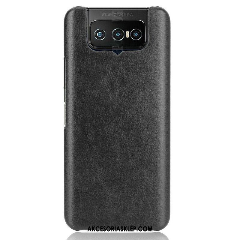 Etui do Asus Zenfone 7 / 7 Pro Efekt Skóry Liczi