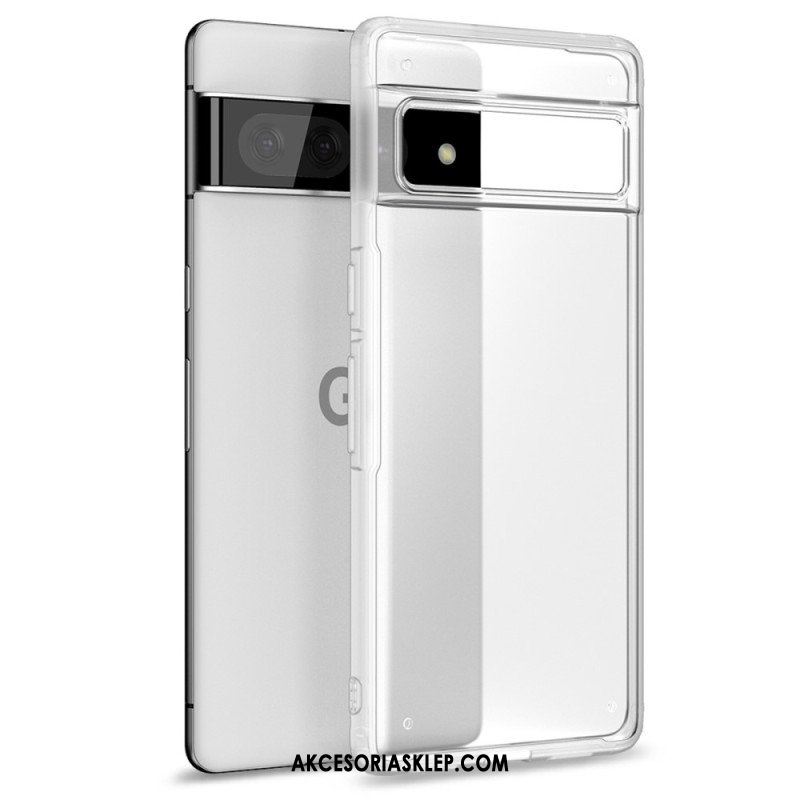 Etui do Google Pixel 7 Półprzezroczyste Silikonowe Krawędzie