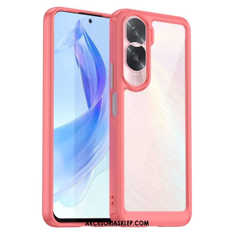 Etui do Honor 90 Lite Hybrydowy Przezroczysty