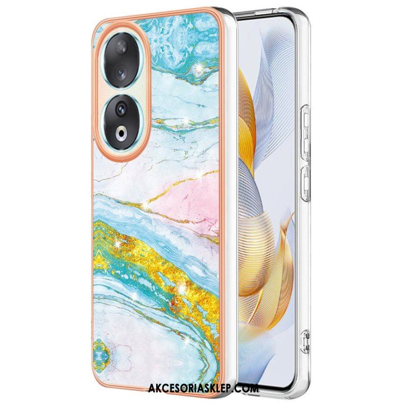 Etui do Honor 90 Wspaniały Marmur