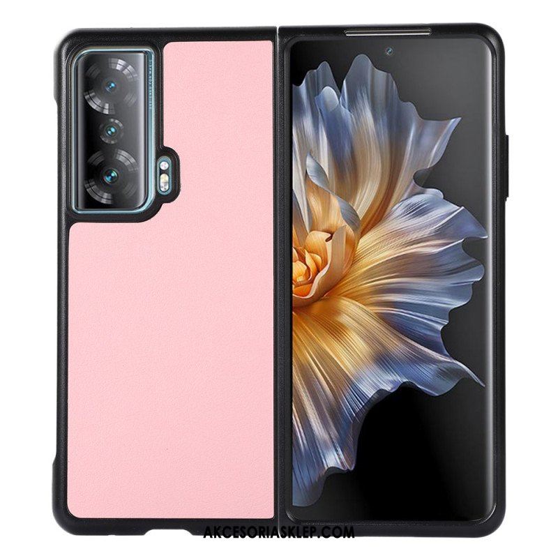 Etui do Honor Magic Vs Sztuczna Skóra Liczi