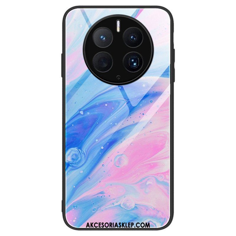 Etui do Huawei Mate 50 Pro Stylowe Szkło Hartowane Z Marmuru