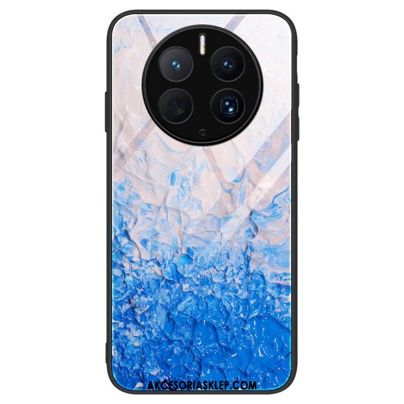 Etui do Huawei Mate 50 Pro Stylowe Szkło Hartowane Z Marmuru