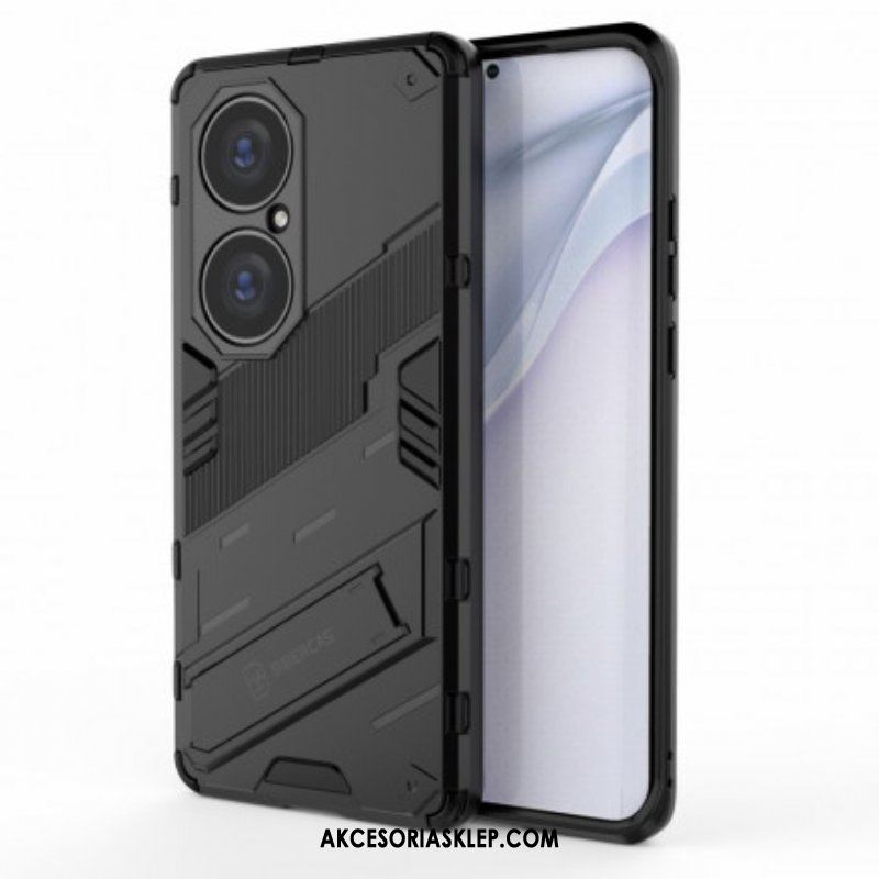 Etui do Huawei P50 Pro Zdejmowany Stojak W Dwóch Pozycjach Bez Użycia Rąk