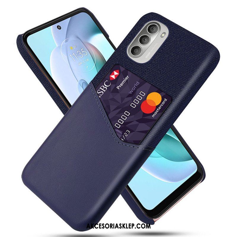 Etui do Moto G51 5G Posiadacz Karty Ksq