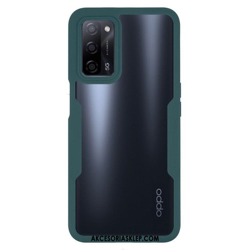 Etui do Oppo A16 / A16s Hybryda Ze Ściętymi Krawędziami