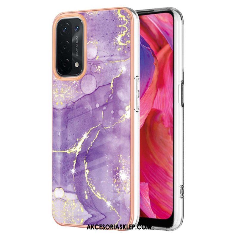 Etui do Oppo A54 5G / A74 5G Marmurowy Projekt