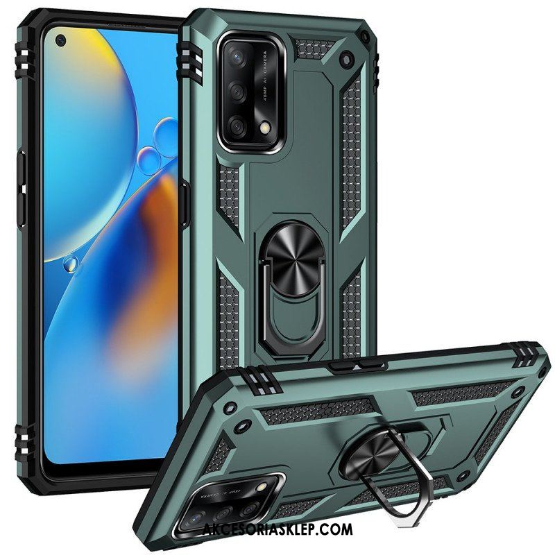 Etui do Oppo A74 4G Pierścionek Premium