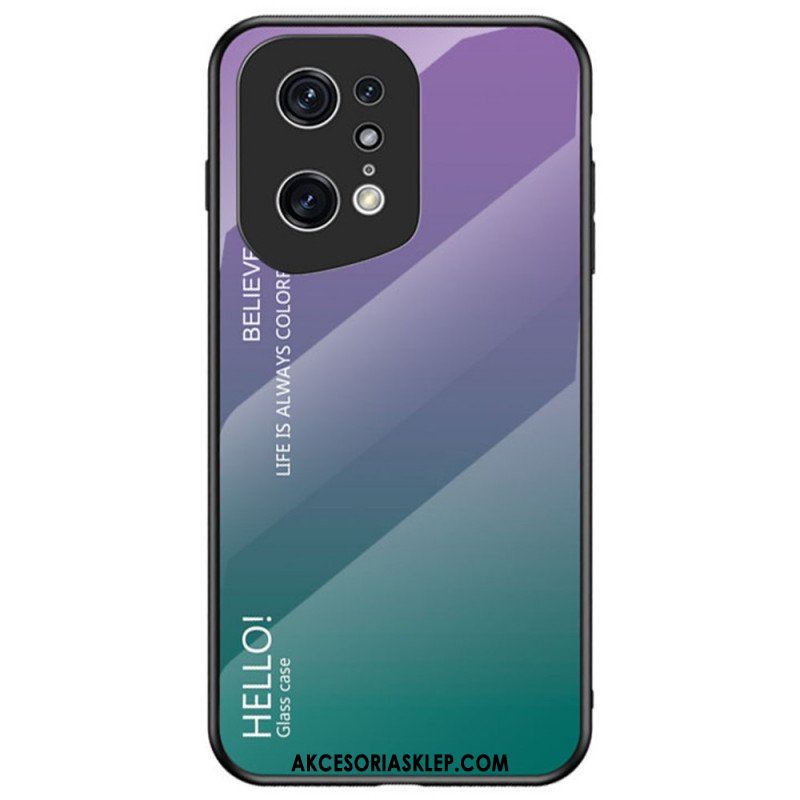 Etui do Oppo Find X5 Pro Szkło Hartowane Witam