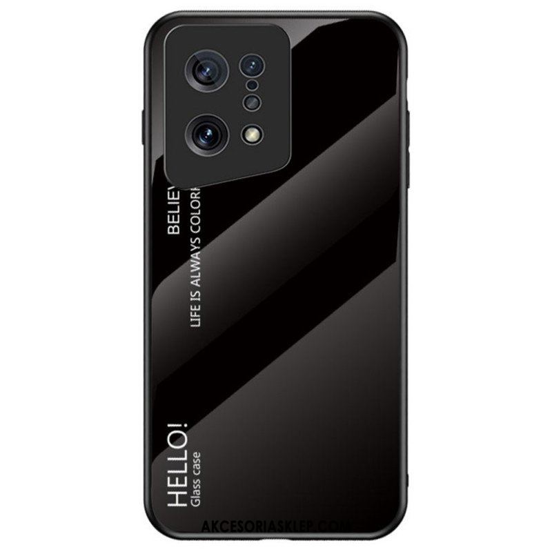 Etui do Oppo Find X5 Szkło Hartowane Witam