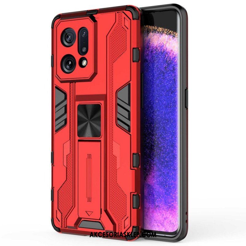 Etui do Oppo Find X5 Zdejmowane Wsporniki Pionowe I Poziome