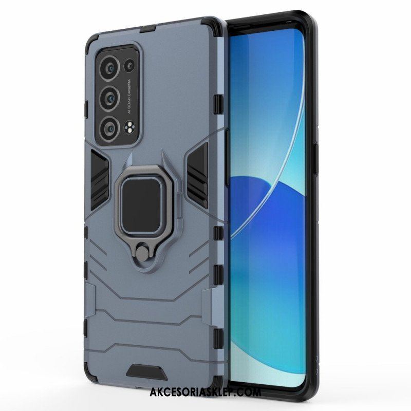 Etui do Oppo Reno 6 Pro 5G Wsparcie Pierścienia Obrotowego