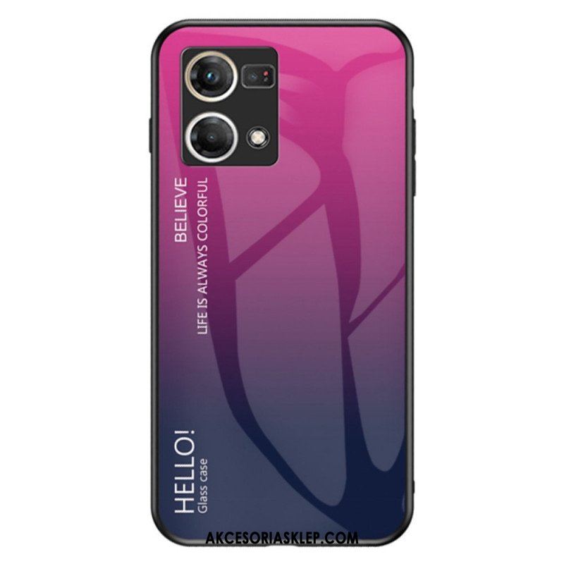 Etui do Oppo Reno 7 Szkło Hartowane Witam