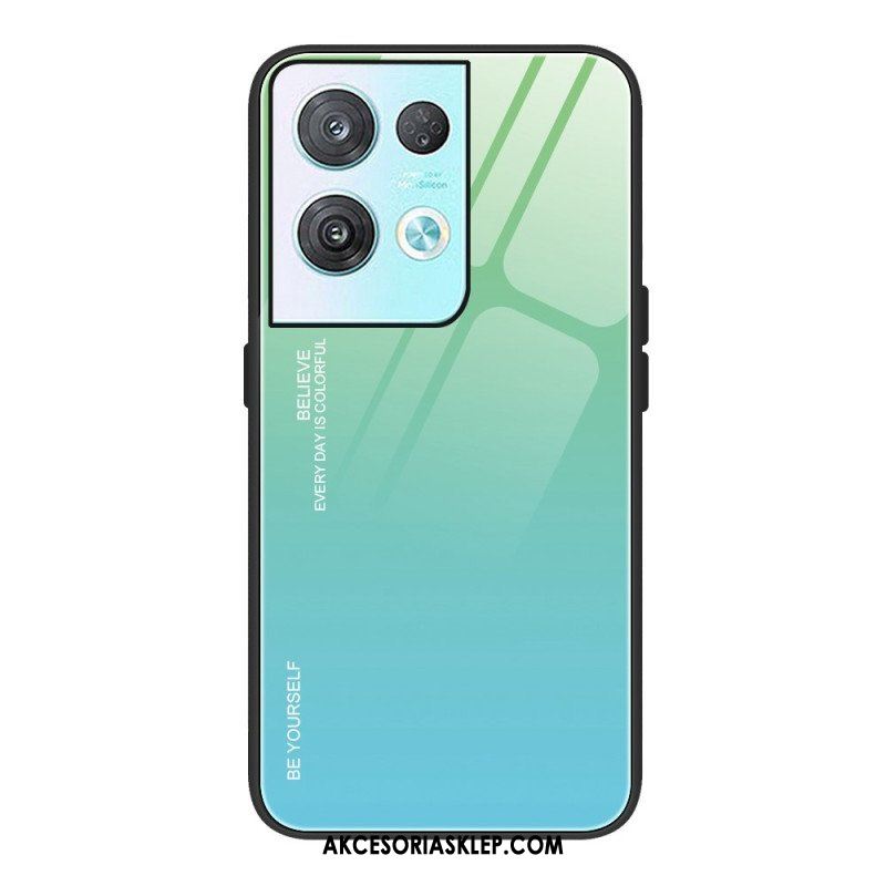 Etui do Oppo Reno 8 Pro Uwierz W Szkło Hartowane