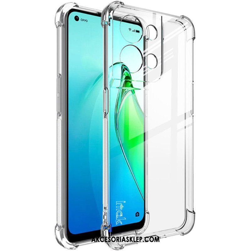 Etui do Oppo Reno 8 Przezroczyste Poduszki Powietrzne Imak