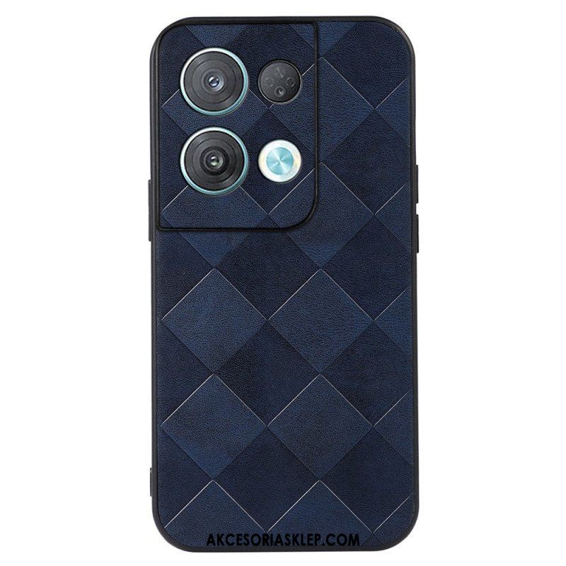 Etui do Oppo Reno 8 Tkany Styl