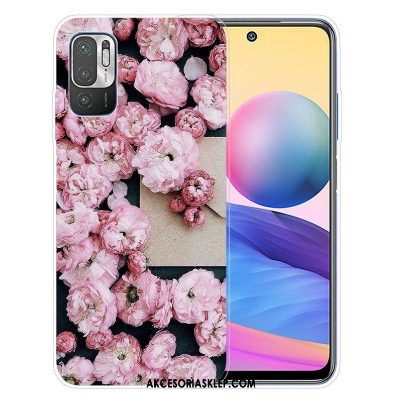 Etui do Poco M3 Pro 5G Intensywne Kwiaty