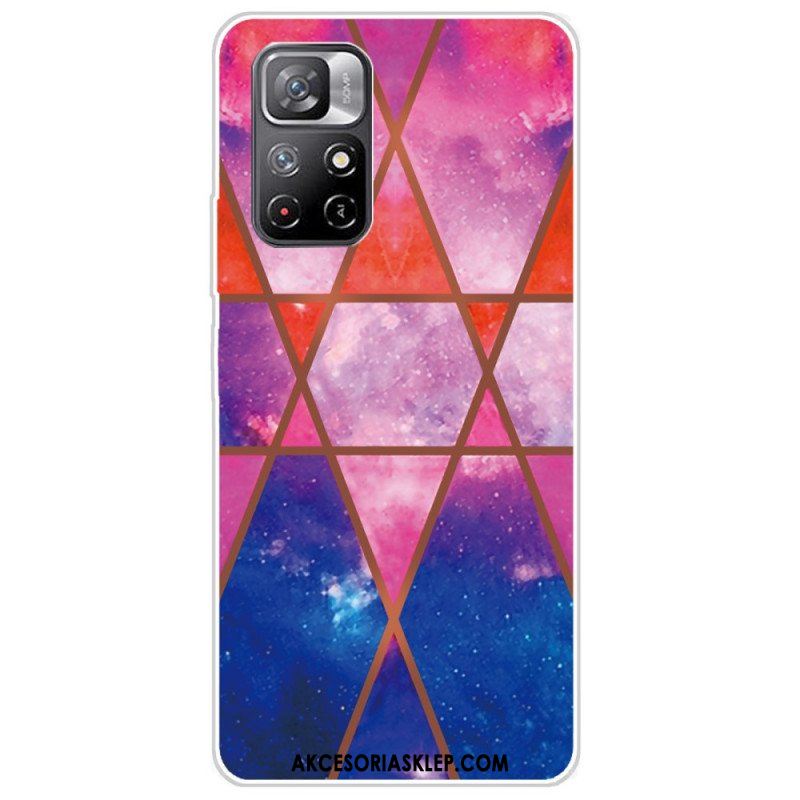 Etui do Poco M4 Pro 5G Designerski Marmur