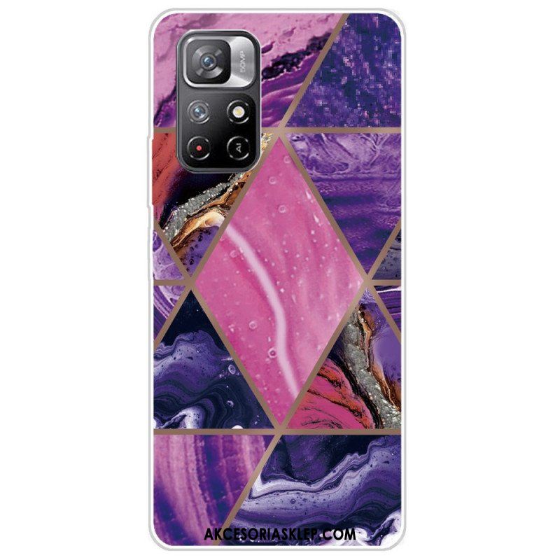 Etui do Poco M4 Pro 5G Designerski Marmur