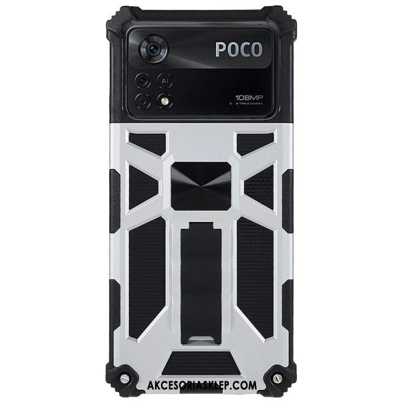 Etui do Poco X4 Pro 5G Dwukolorowe Wyjmowane Wsparcie